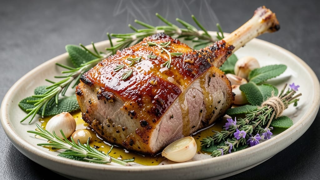 Café Delites Pork Loin Roast Recipe: Café-Style Herb-Crusted Roast With Caramelized Glaze