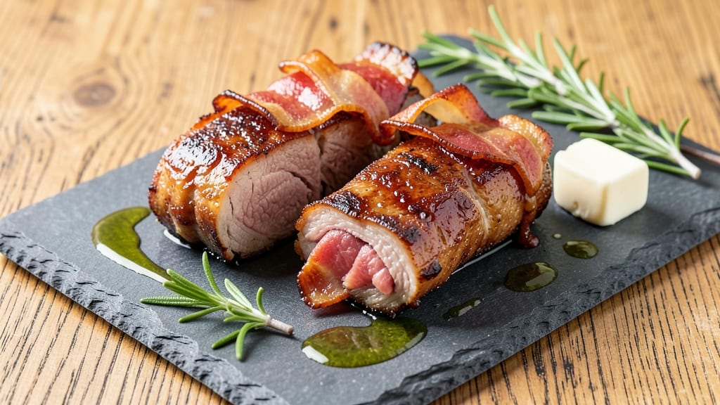 Bacon-Stuffed Pork Chops Recipe: Double-Meat Crust That Never Dries Out