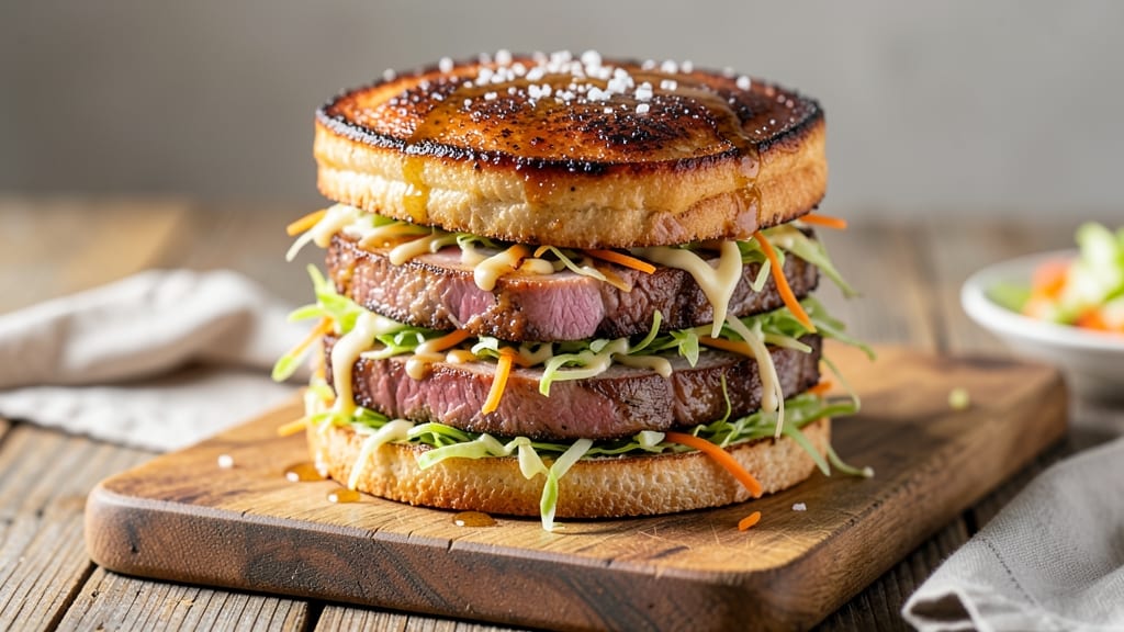 Baked Pork Tenderloin Sandwich Recipe: Crispy-Bark, Juicy-Center Stacks