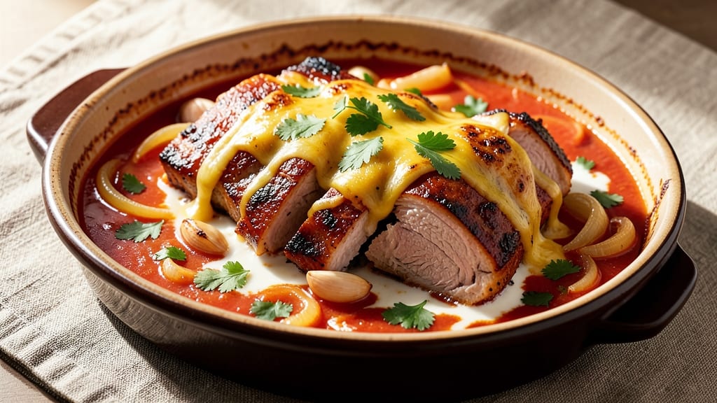 Cheesy Pork Caldereta Recipe: Slow-Simmered Filipino Comfort in One Pot