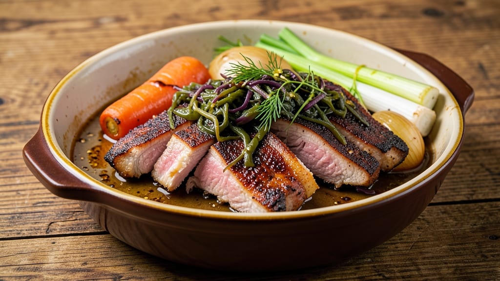 Boneless Pork Ribs and Sauerkraut Recipe: Crispy Braised Meat with Tangy Fermented Crunch