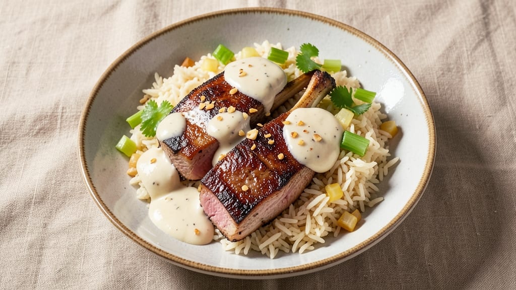 Campbell's Soup Pork Chops and Rice Recipe: Slow-Cooked Savory Simmer With Celery Crowns