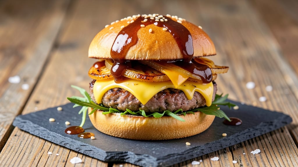 BBQ Pork Burgers Recipe: Smoky-Sweet Stacks With Melty Cheese Twist