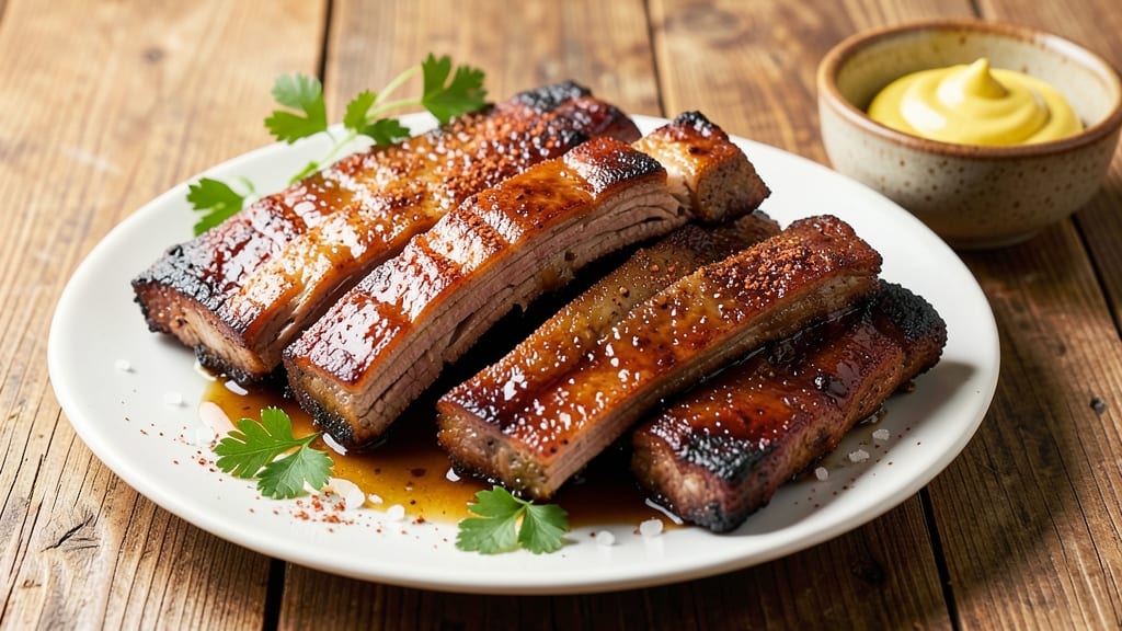 Beer-Braised Pork Ribs Recipe: Slow-Smoked Crust and Fall-Apart Meat