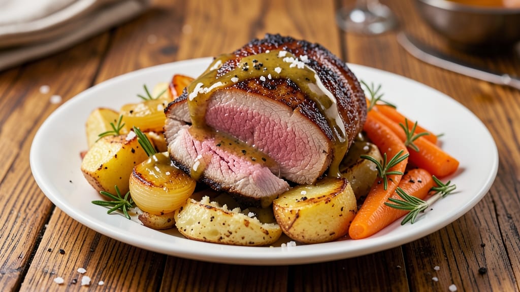 Crock Pot Pork Tenderloin Recipe with Vegetables: One-Pot Herb-Roasted Harmony