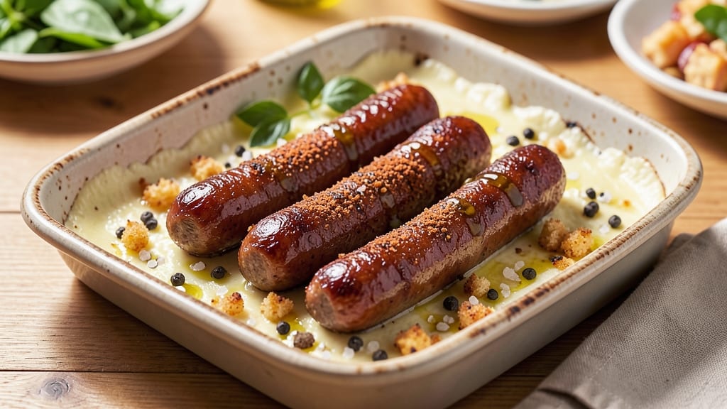Baked Pork Sausage Recipe: Crispy Bites With Caramelized Edges