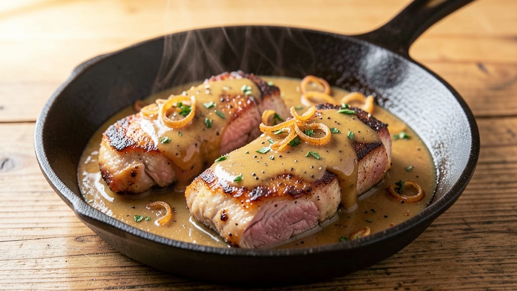 Cajun Pork Chops and Gravy Recipe: Spiced Crust Meets Rich Pan Sauce