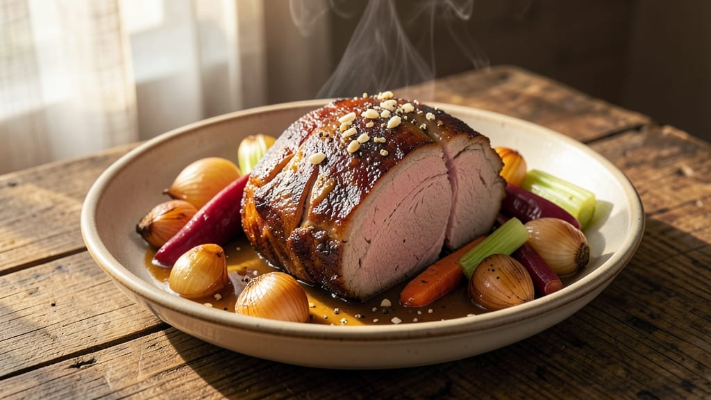 Bone-In Pork Loin End Roast Crock Pot Recipe: Slow-Cooked Juiciness With Crispy Bark