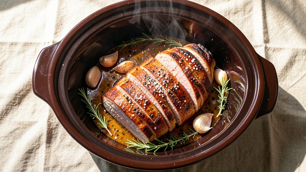 Boneless Center Cut Pork Loin Roast Slow Cooker Recipe: Zero-Effort Fall-Apart Tenderness