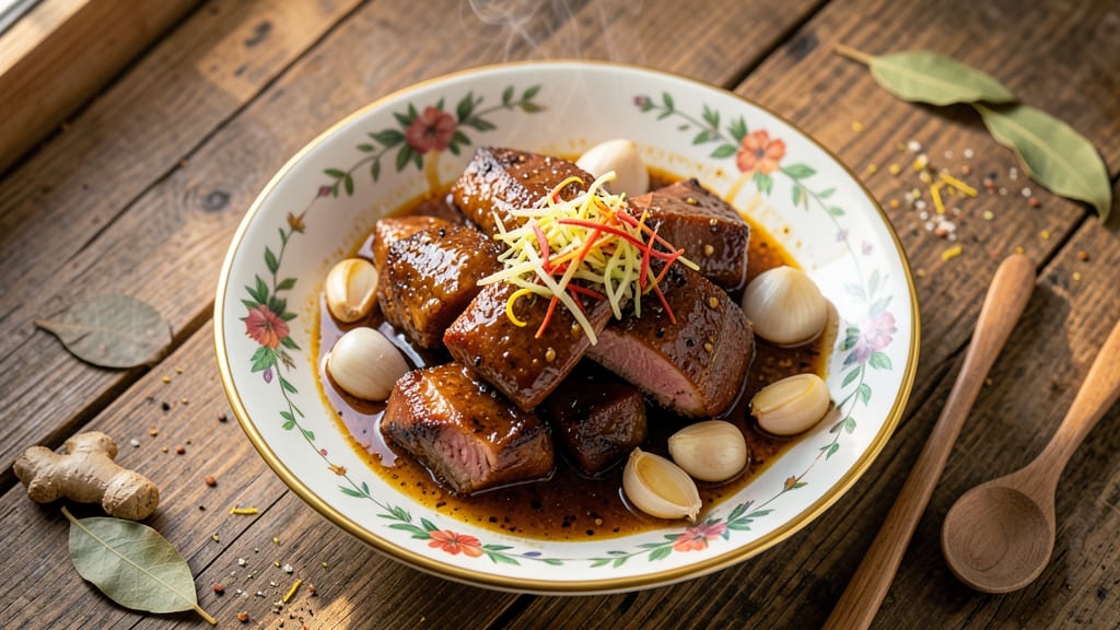 Batangas-Style Pork Adobo Recipe: Vinegar-Braised with Garlic and Ginger