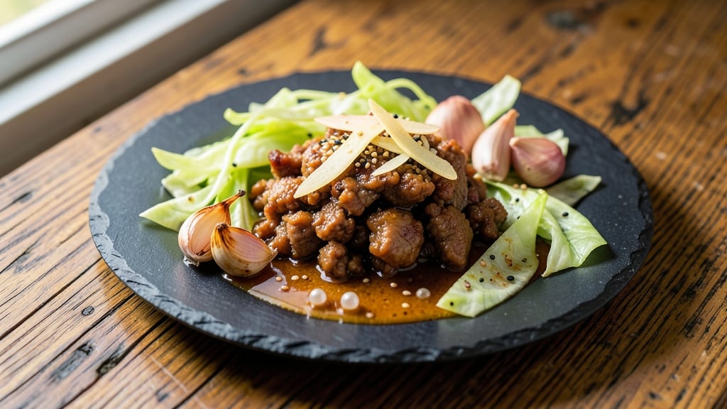 Cabbage and Minced Pork Recipe: Wok-Seared Crispy Edges and Silky Filling