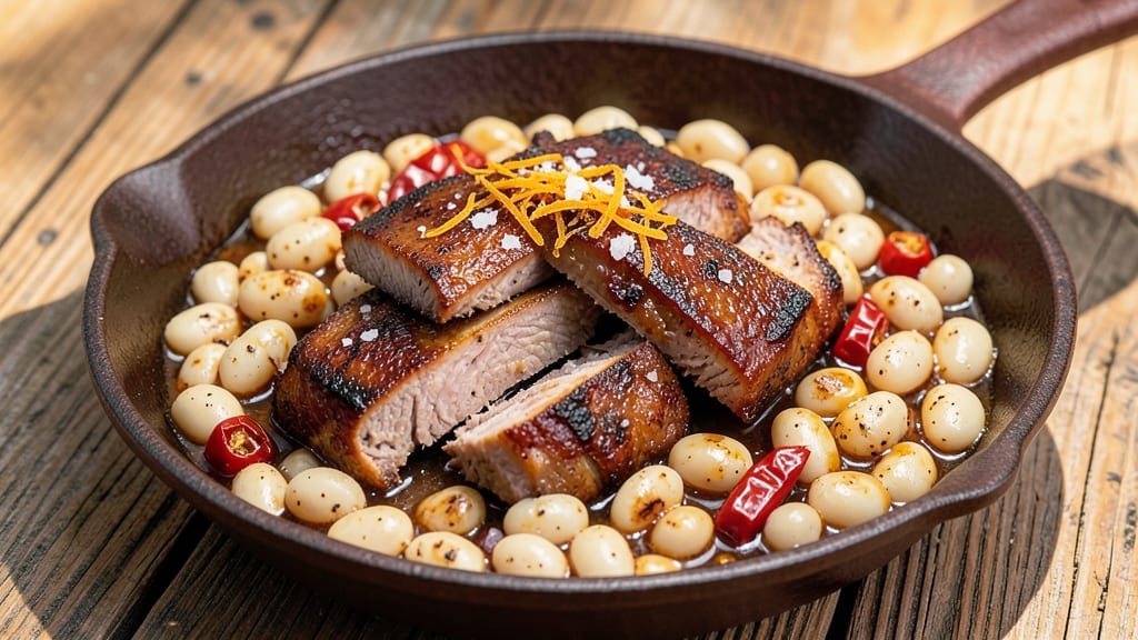 Mexican Pork and Beans Recipe: Smoky Chipotle and Cumin Infusion
