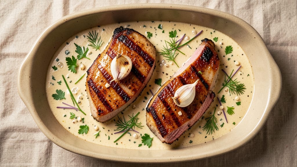 Baked Pork Chop Recipe with Ranch Seasoning: Herb-Infused Crispy Edges and Juicy Centers