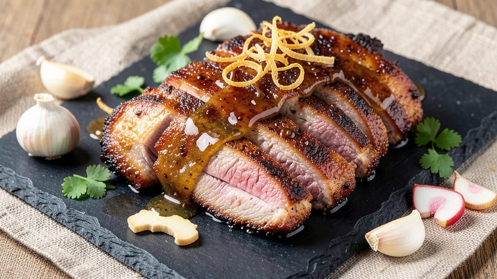 Pork Pata Hamonado Recipe with Pineapple Juice: Filipino-Style Braised Pork with Sweet-Tart Gloss
