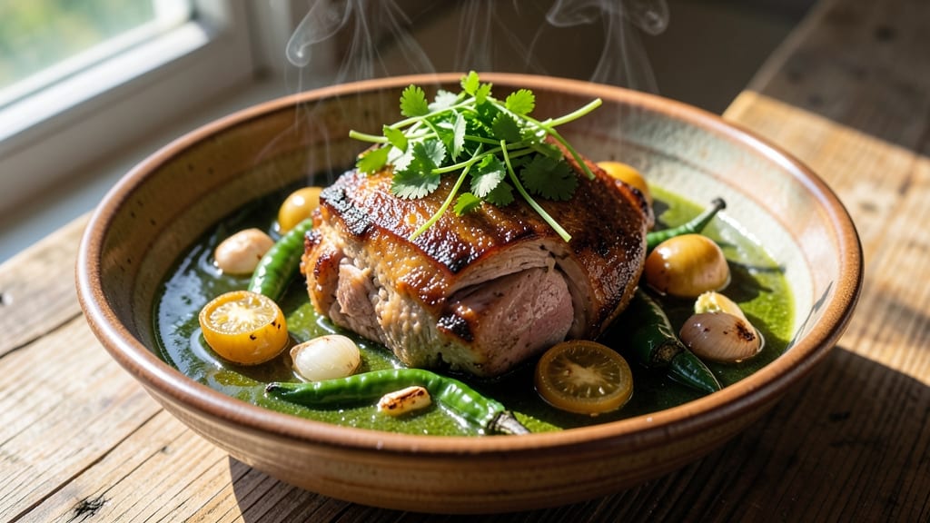 Authentic Mexican Pork Green Chile Recipe: Smoky Roasted Peppers and Tender Pork Fusion