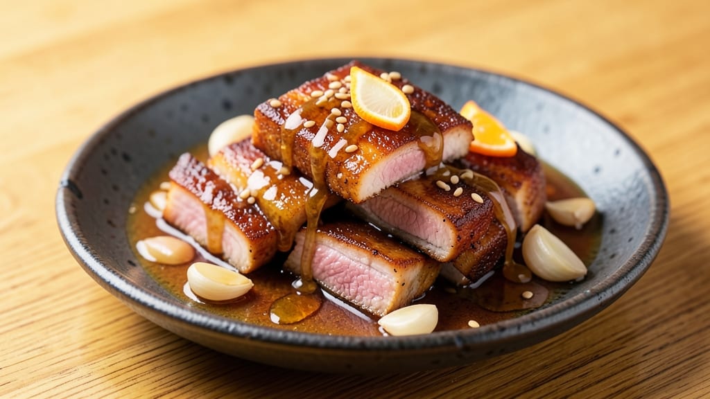 Braised Pork Belly Korean Recipe: Sweet-Savory Soy-Glazed Richness