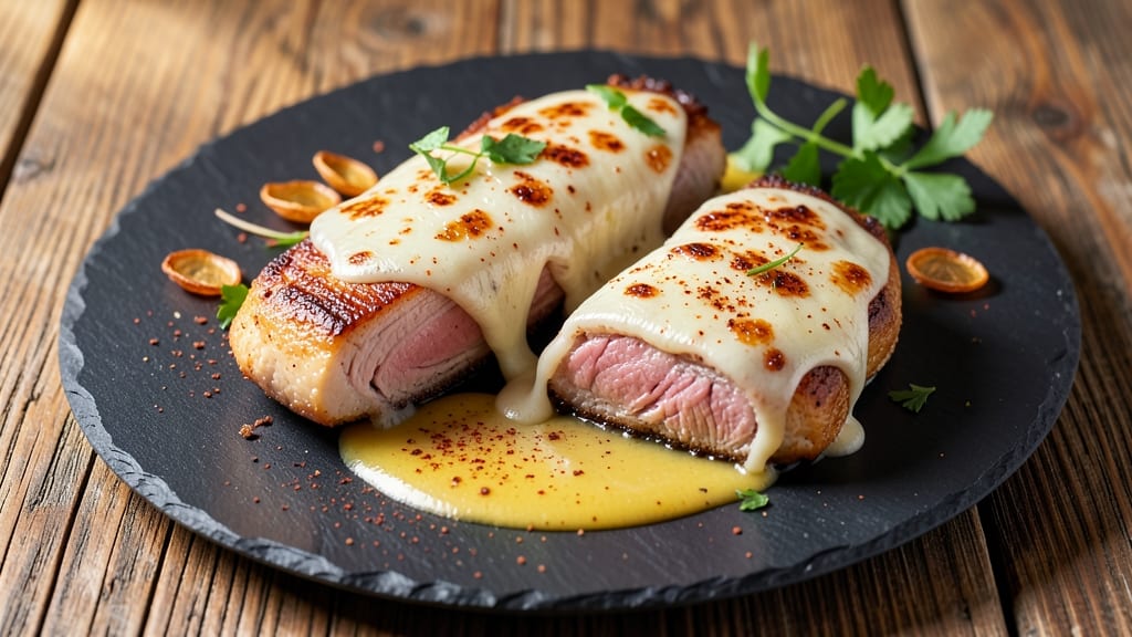 Cheesy Pork Chops Recipe: Melted Gruyère Crust With Juicy Centers