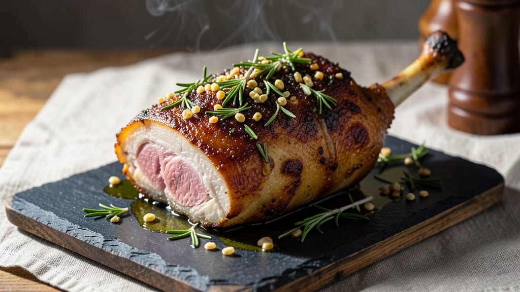 Bone-In Pork Leg Recipe: Slow-Roasted to Juicy, Caramelized Crust