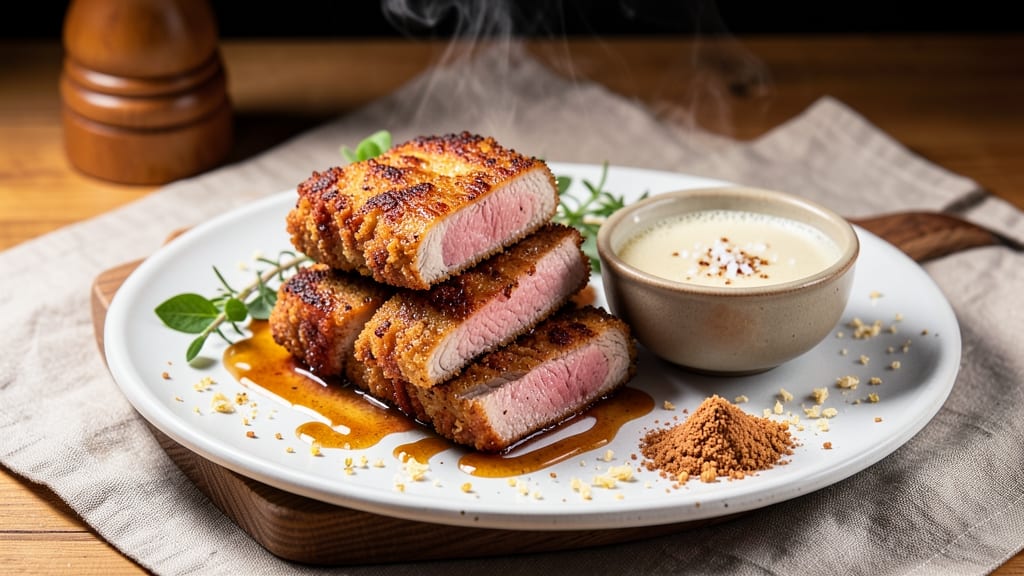 Breaded Buttermilk Pork Tenderloin Recipe: Crispy Golden Crust, Juicy Pink Center