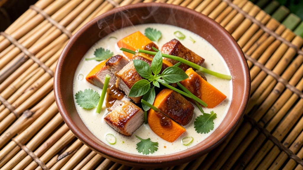 Burma Superstar Pumpkin Pork Stew Recipe: Smoky Coconut Depth With Tender Pork