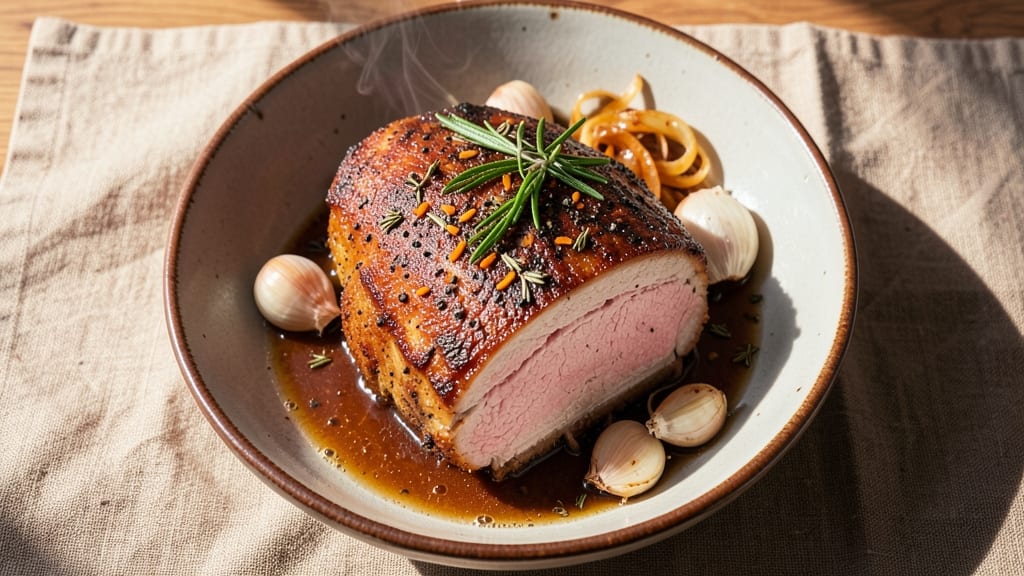 Campbell's Pork Roast Recipe: Slow-Cooked Richness With Celery Crown Crunch