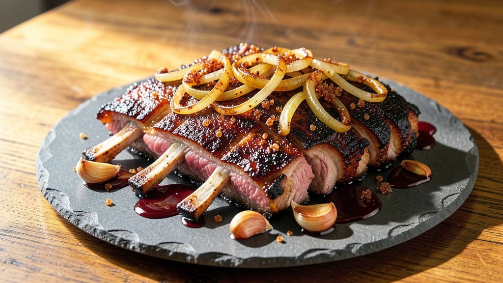 Barbecue Pork Rib Roast Recipe: Slow-Smoked Crust Meets Melt-in-Mouth Tenderness