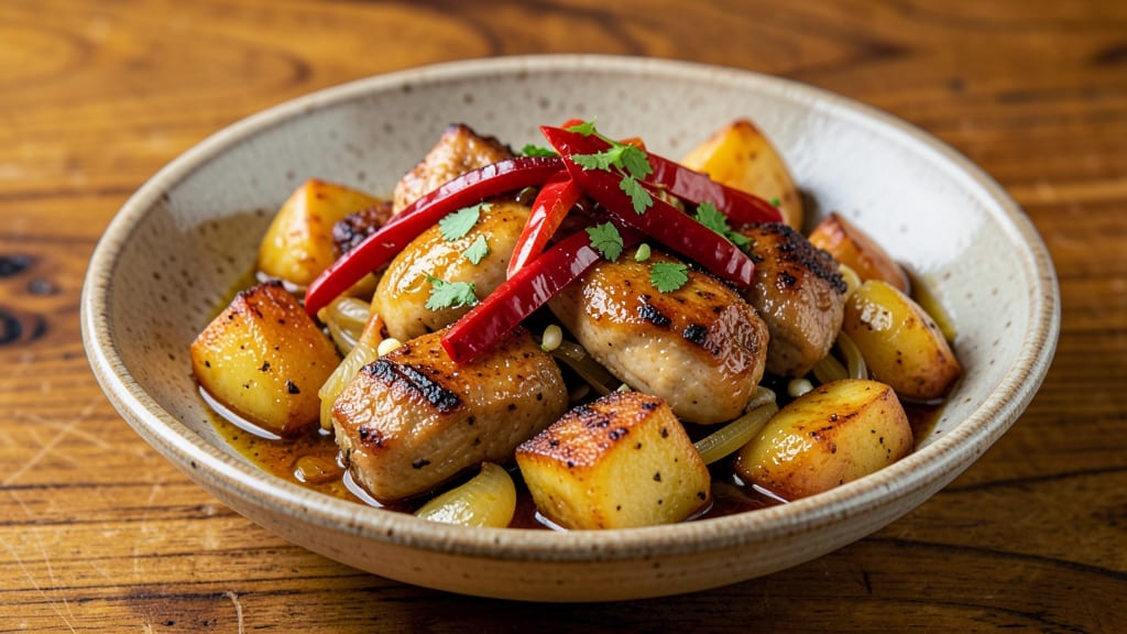 Chicken and Pork Afritada Recipe: Panlasang Pinoy Simmered Richness With Tender Meat