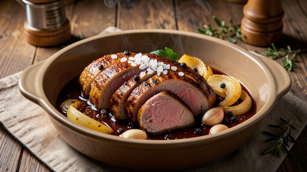 Pork Tenderloin in Crock Pot Recipe: Root Beer-Braised Juiciness in One Pot